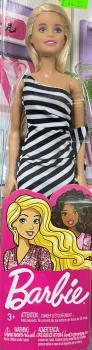 Mattel - Barbie - Glitz - Striped Dress - Caucasian - Doll